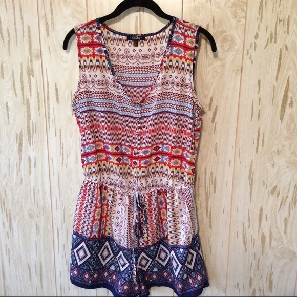 BeBop Other - Bebop Aztec Print Romper L